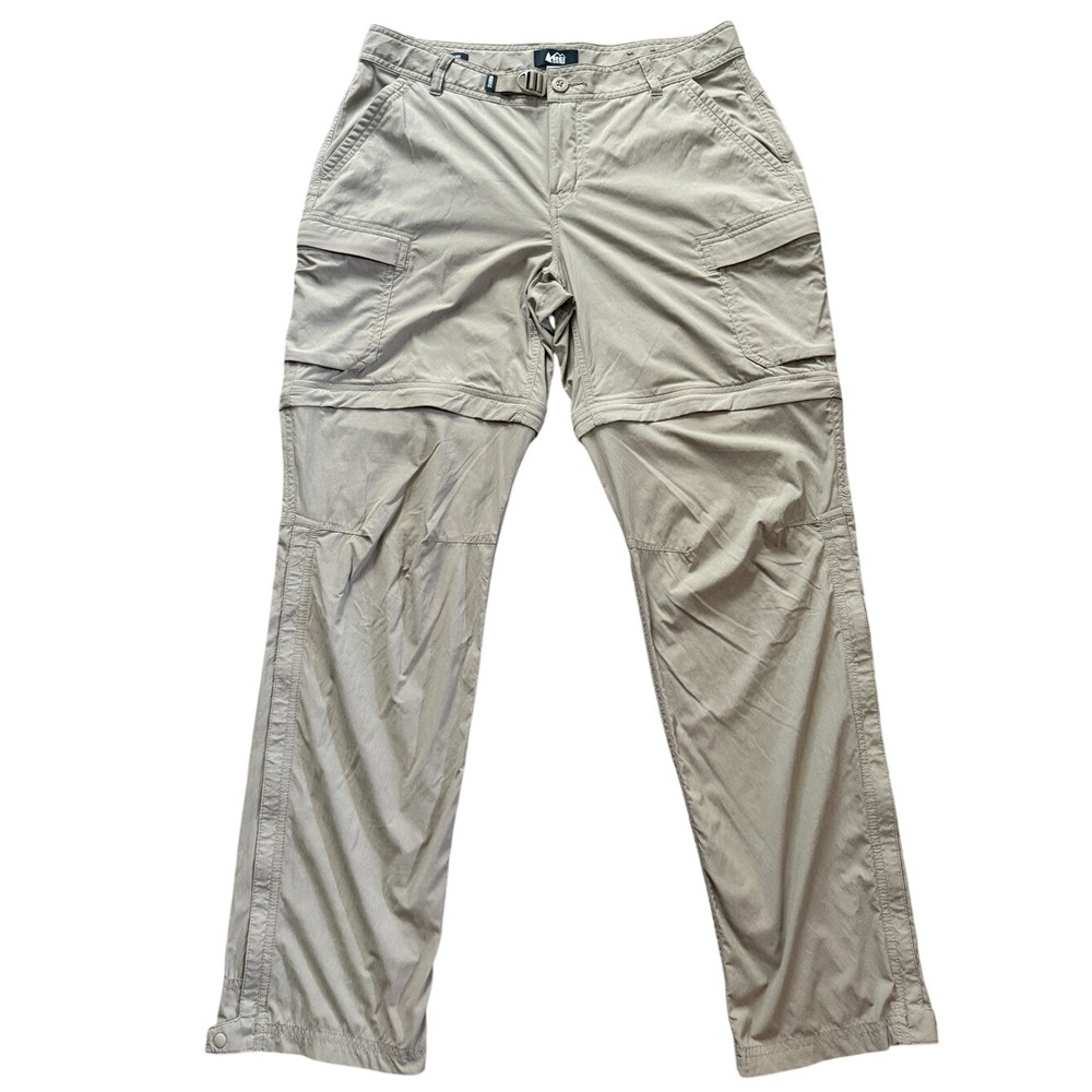 REI Co-op Sahara Convertible Hiking Pants Khaki Tan 12 Gorpcore Hiking Granola
